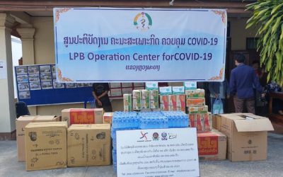 Support LPB Operation Center for prevention COVID-19 pandemic